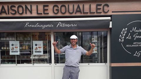 Cyril Le Gouallec a profité des conseils d’ACTE pour sa première installation. (© Minoterie Girardeau) Cyril Le Gouallec a profité des conseils d’ACTE pour sa première installation. (© Minoterie Girardeau)
